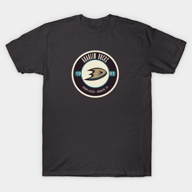 Anaheim Hockey Ducks Minimalist Logo T-Shirt by teepublic9824@ryanbott.com